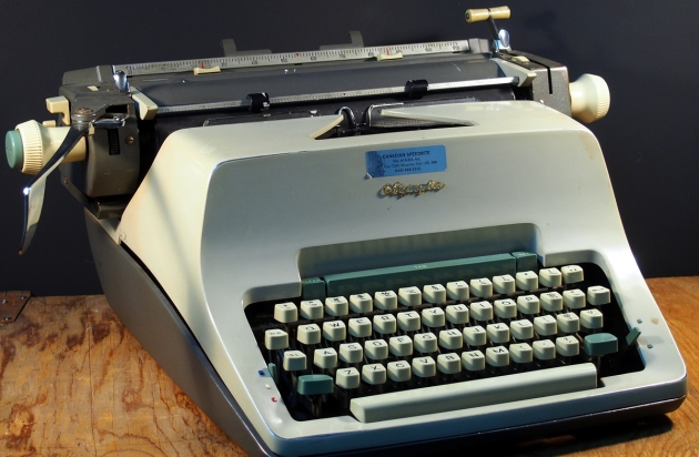 1963 Olympia SG3 Typewriter #7-1054960 TWDB