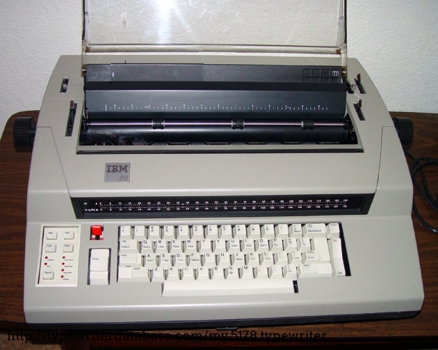 1983 IBM 85 Typewriter #6714-11-7095463 TWDB
