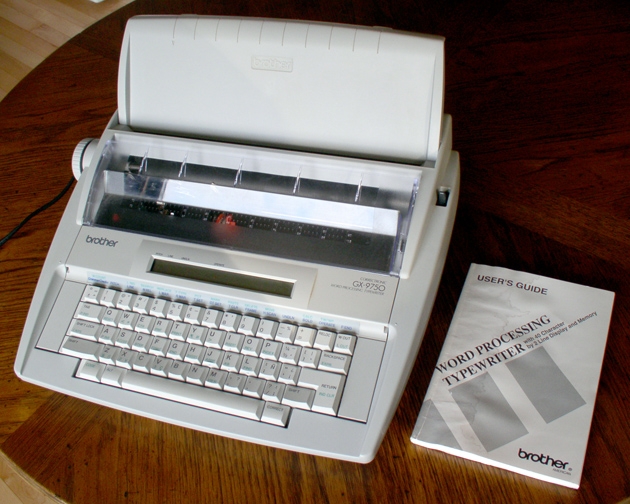 Brother word processer typewriter