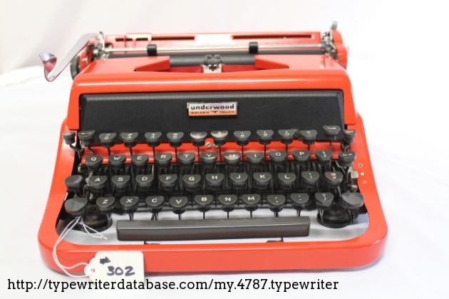 Underwood Universal Typewriter Serial Number