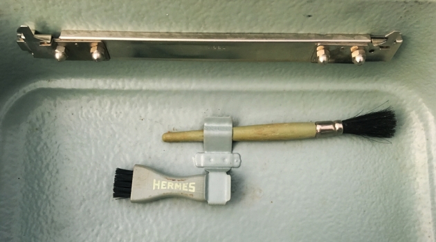 1964 Hermes 3000 cleaning tools...