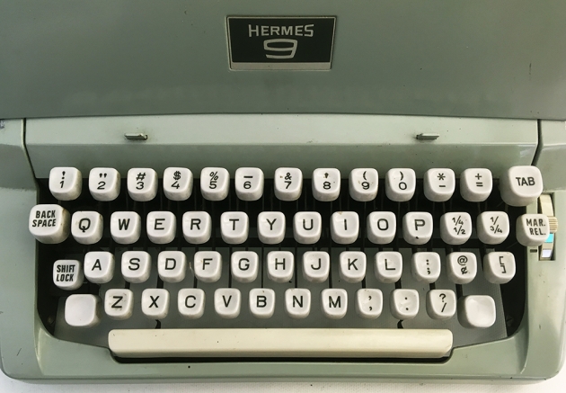 Hermes 9 from the keyboard.