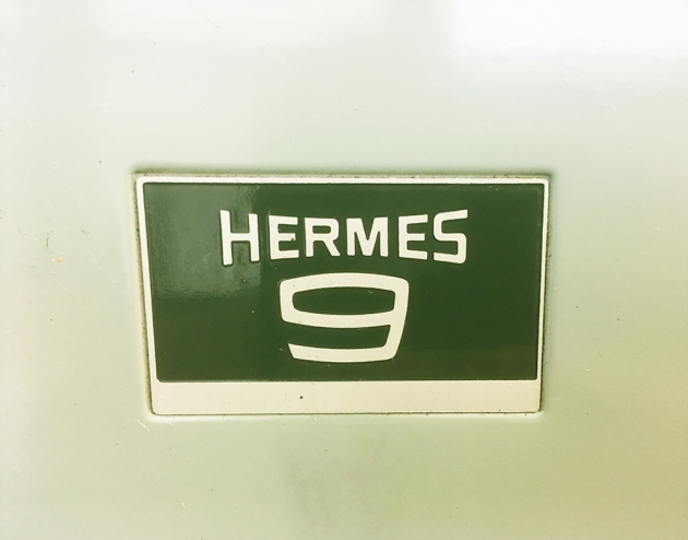 Hermes 9 logo.