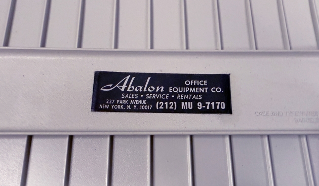 Olivetti "Studio 45" from the dealer sticker inside the case... Olivetti "Studio 45" from the dealer sticker inside the case...