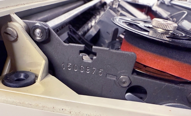 Olivetti "Studio 45" location of serial number... Olivetti "Studio 45" location of serial number...