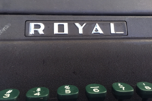 Royal "HH" front logo, detail...
