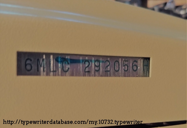 Serial Number