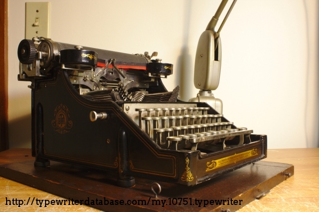 A handsome typewriter!