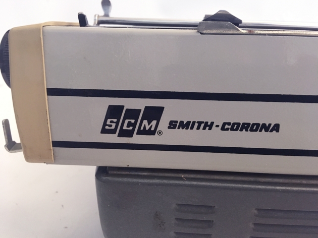 Smith-Corona "Electra SS" logo...