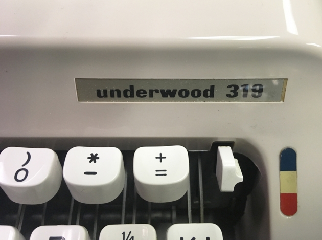 Underwood "319" logo...