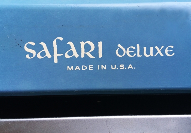 Royal "Safari deluxe" model name...