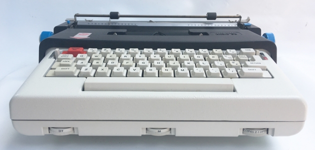 Olivetti "36" from the front...