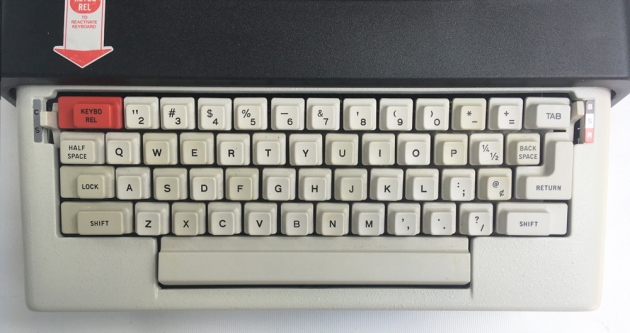 Olivetti "36" from the keyboard...
