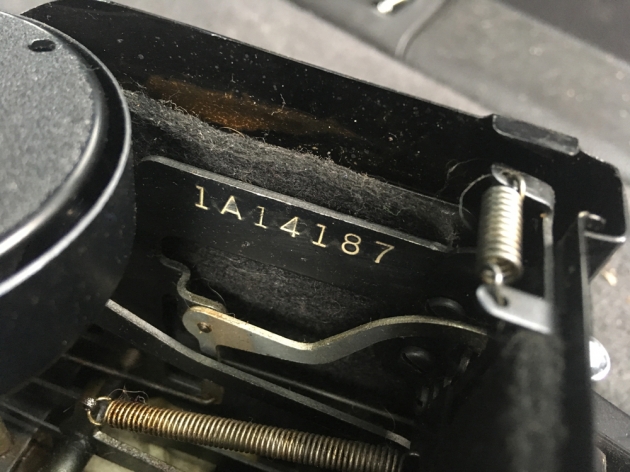Corona "Sterling" serial number location...