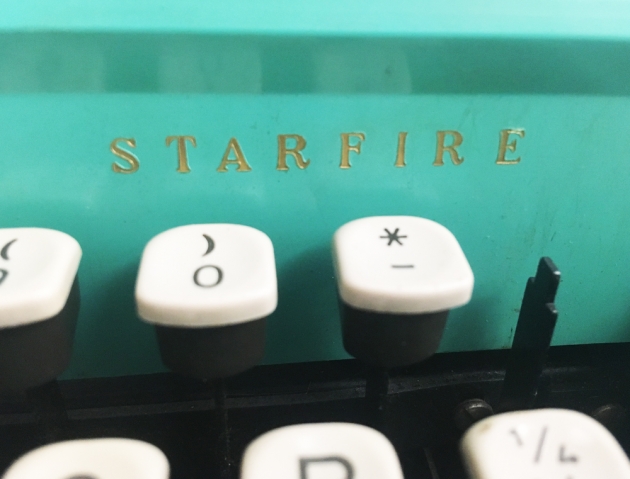 Remington (Sperry- Rand) "Starfire" model name...