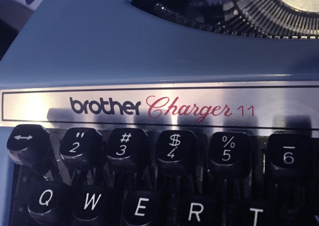 Brother "Charger 11" brand name logo...