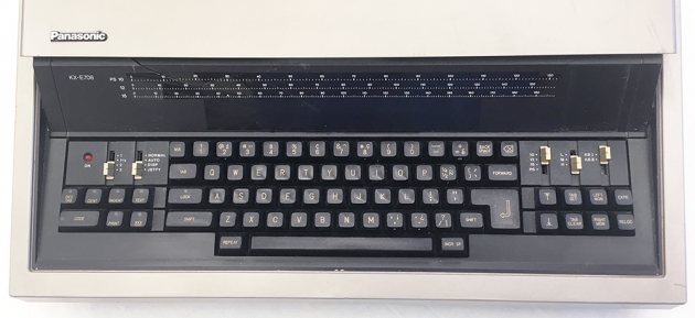 Panasonic "KX-E708" from the keyboard...