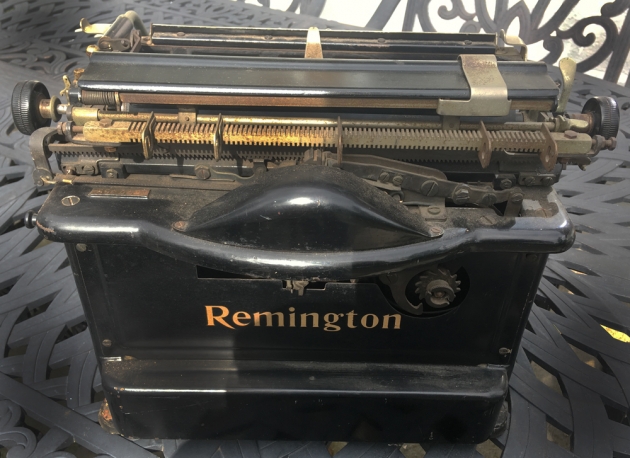 1909 Remington "12"  from the back...