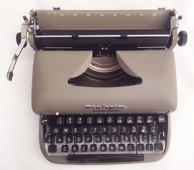 Remington "Travel-Riter" from the top...