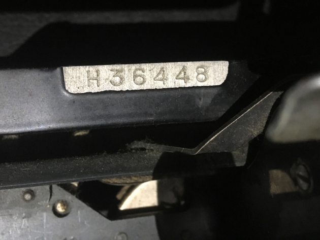 Remington Model 7 serial number location...