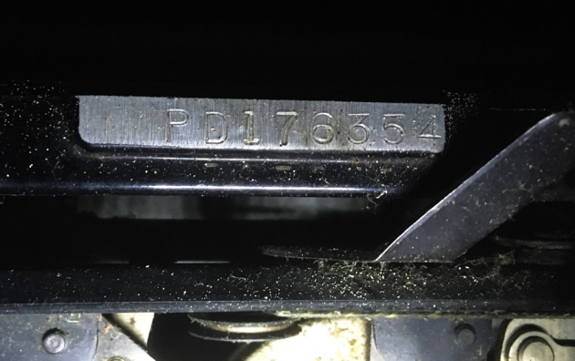 Remington "Model 1" serial number location...
