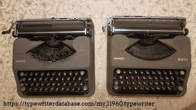 With its older QWERTZ 1945 "sibling".