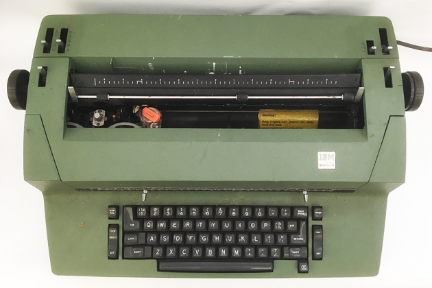 IBM "Selectric II" from the top...