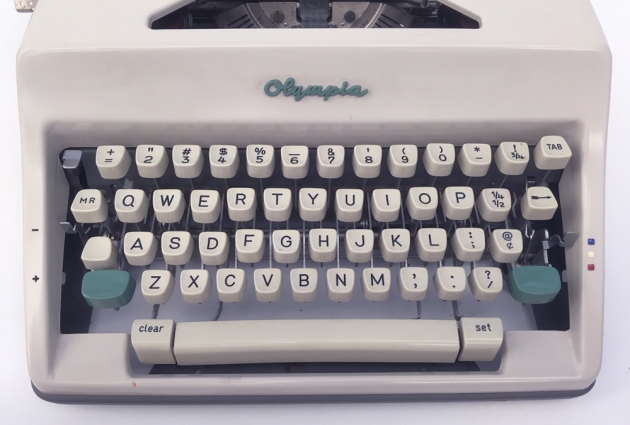 Olympia "SM9"... from the keyboard...