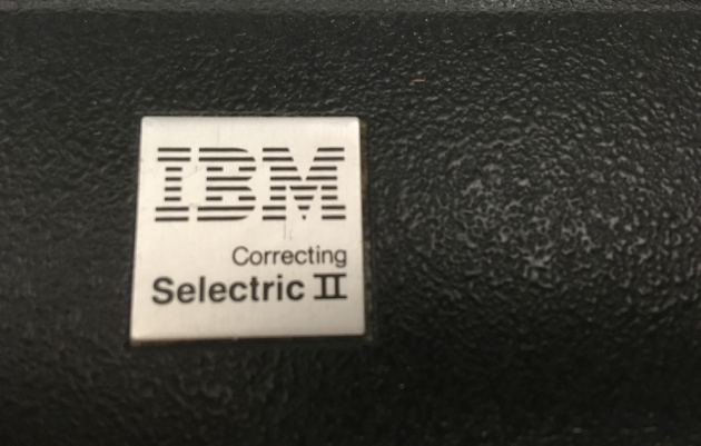 IBM "Selectric II"  from the logo on the top...