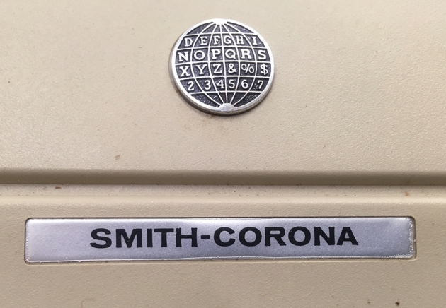 Smith Corona "Vantage" from the logo and badge on the top...