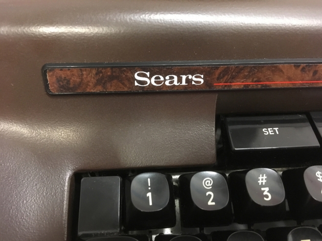 Sears "Communicator" maker logo on top...