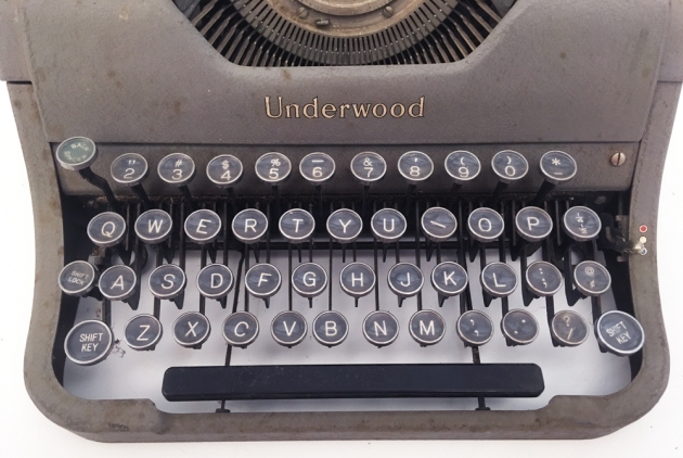 Underwood "Student"from the keyboard...