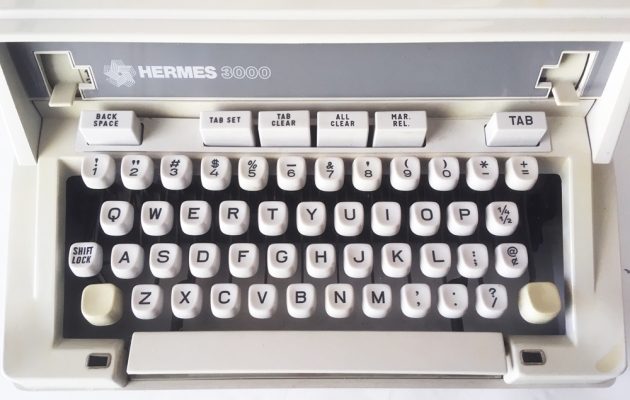 Hermes "3000" from the keyboard...