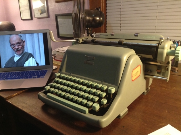 A video of Dr. Lawrence Becker in the background.