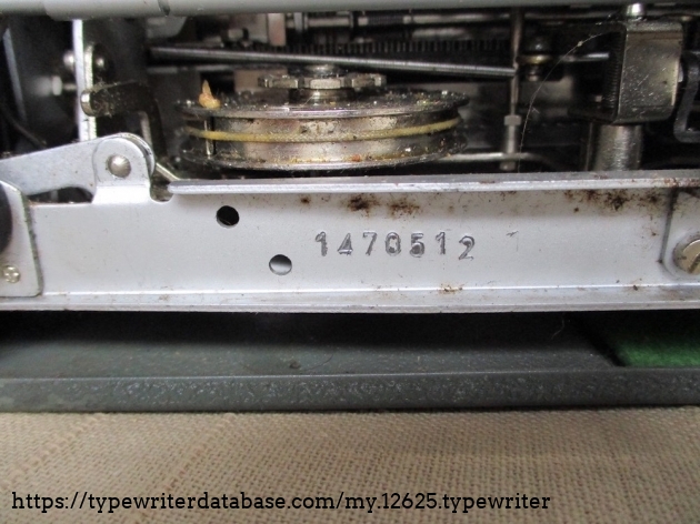 Serial number indicates it is a 1959 model