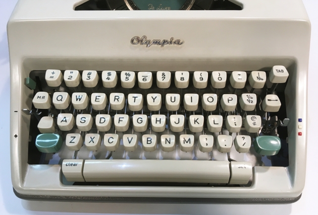 Olympia "SM9" from the keyboard...