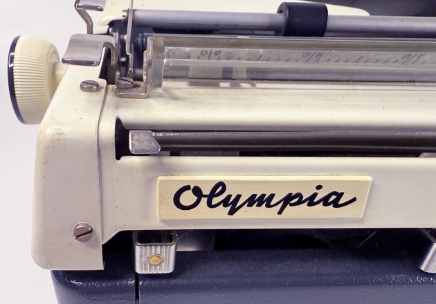 Olympia "SM8" from the back (detail)...