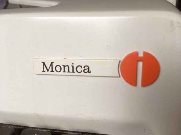 Olympia "Monica" model  logo name on the front...
