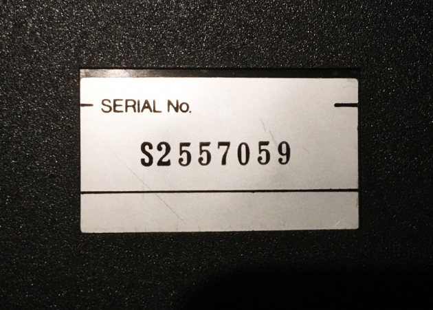 AT&T "6500" serial number location...