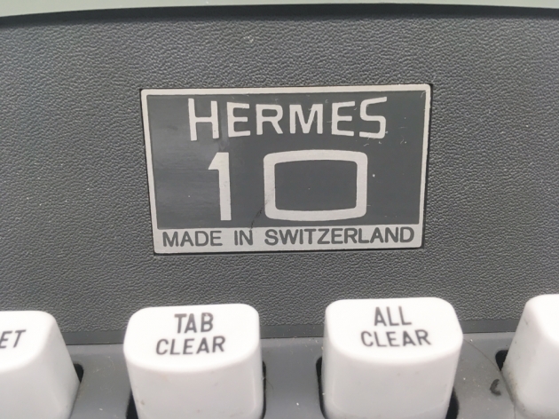 Hermes "10" from the logo on the front...
