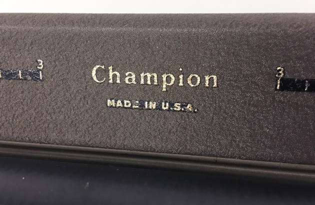 Underwood "Champion" from the logo on the top...