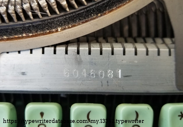 Serial number