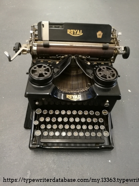 Royal typewriter