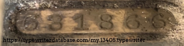Chassis serial number