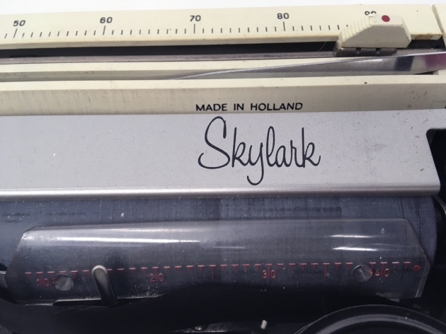 Royal "Skylark" from the logo on the top...