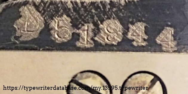 Serial number D51944