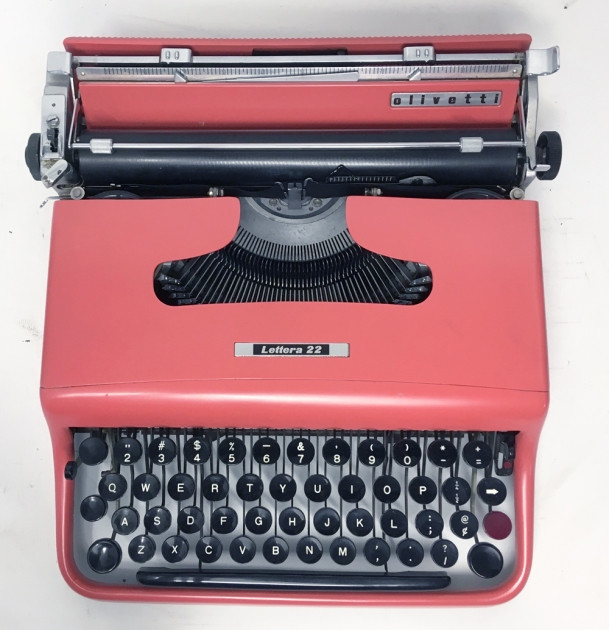 Olivetti Lettera "22" from the top...
