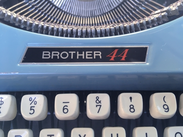 Brother "44" logo on the top...