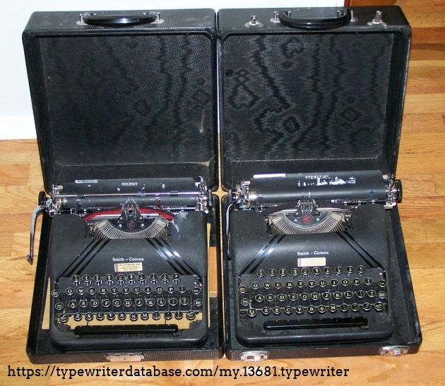 1945 Silent and 1946 Sterling, to compare the minor differences between the models.