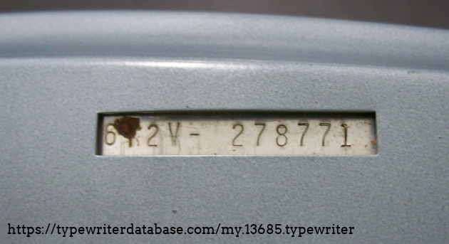 Serial number in cut-out on bottom of machine.  TBH I had forgotten I owned this machine so I haven't taken pictures. :)